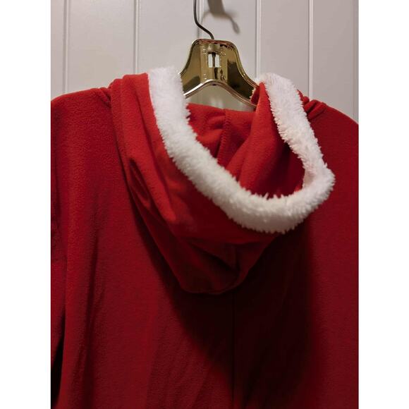 PJ's & Presents Christmas Santa Claus One-Piece Pajamas Holiday Men’s L New! - Picture 8 of 9